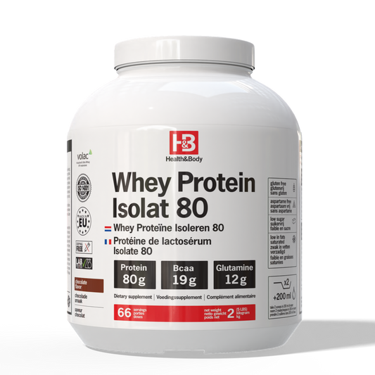 H&B Whey Protein Isolat 80 2KG